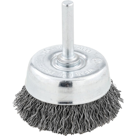 30SWG Shaft Mounted Cup Brush 45 x 10mm
