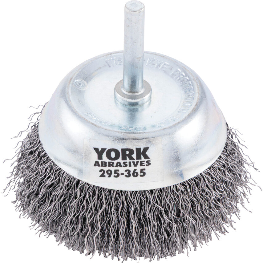 30SWG Shaft Mounted Cup Brush 70 x 15mm