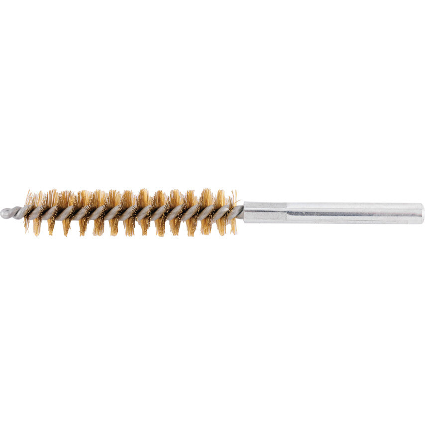 1/2in Double Spiral Power Brush c/w Universal - Brass.