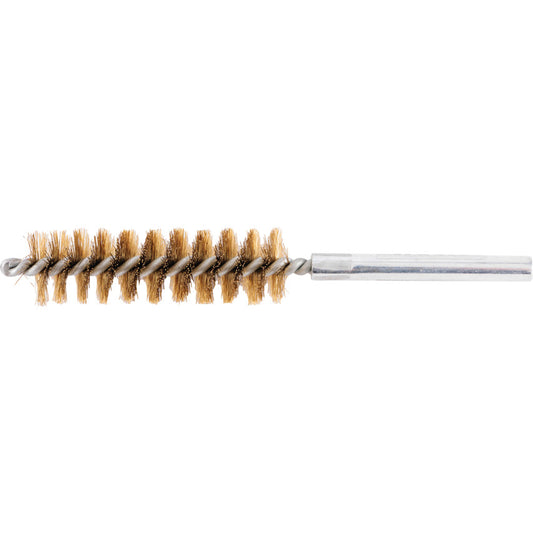 11/16in Double Spiral Power Brush c/w Universal - Brass.
